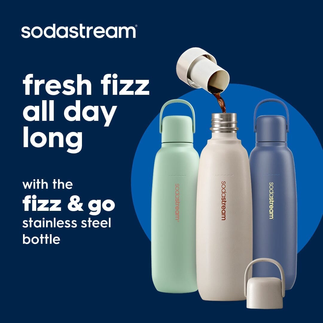 Sodastream Fizz & Go? Insulated Stainless Steel Bottle Special Edition Earth Day 30.4 oz - Image 4